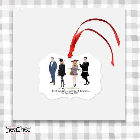 Schitt's Creek Christmas Holiday Ornament