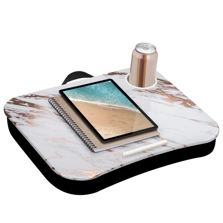 LapGear Cup Holder Lap Desk 11 Cute Lap Desks That'll Allow You to Work From Your Bed