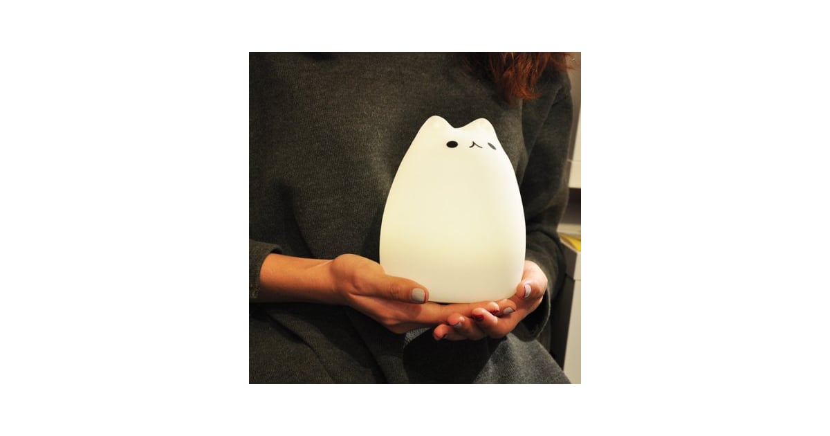 Usb Charging Cat Cartoon Led Ombre Night Light 15 20 Gifts For Those Of Us Who Would Rather Stay Home With Our Cats On A Friday Night Popsugar Pets Photo 2
