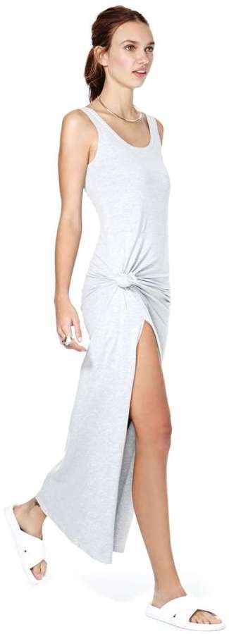 Nasty Gal Knotted Maxi Dress