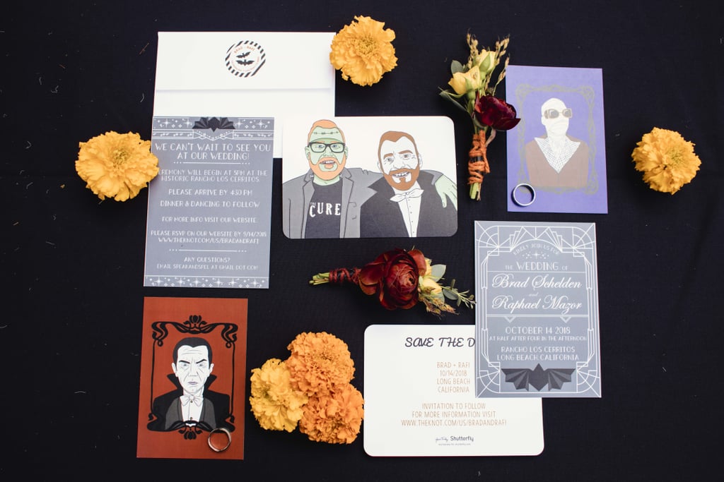 This Rustic Halloween Wedding Is Tastefully on Theme