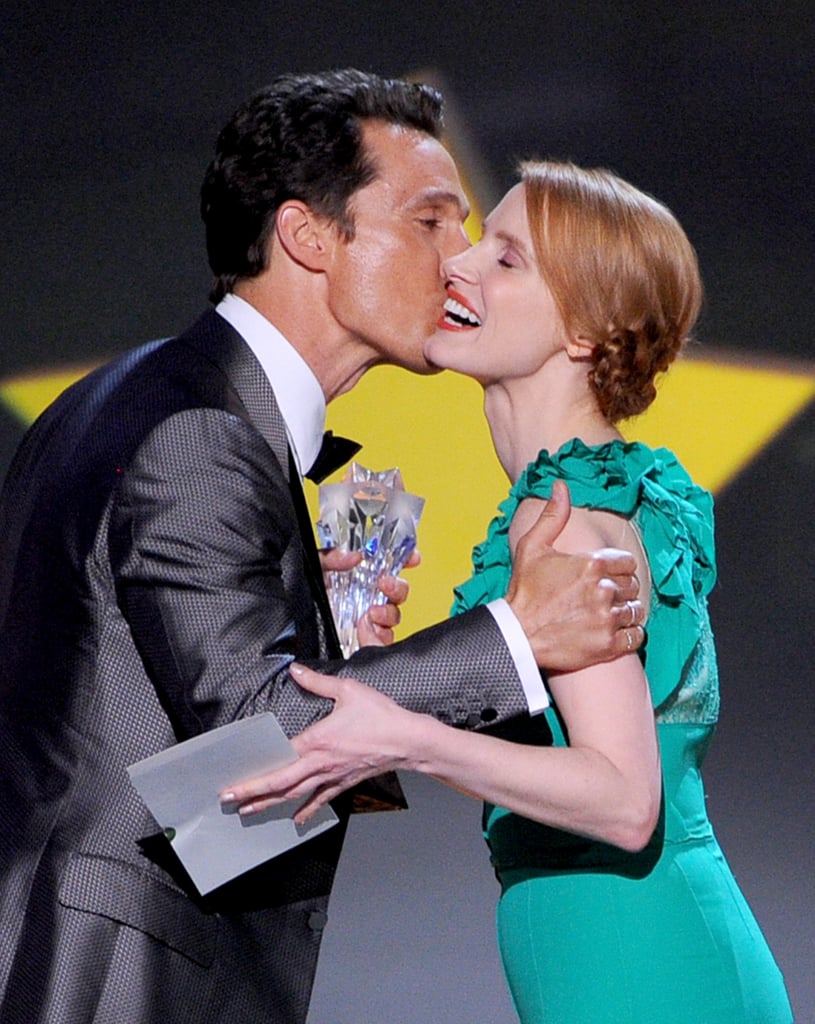 Jessica Chastain at the Critics' Choice Awards 2014