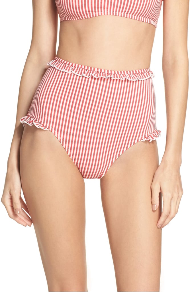 Solid & Striped The Leslie High Waist Bikini Bottoms