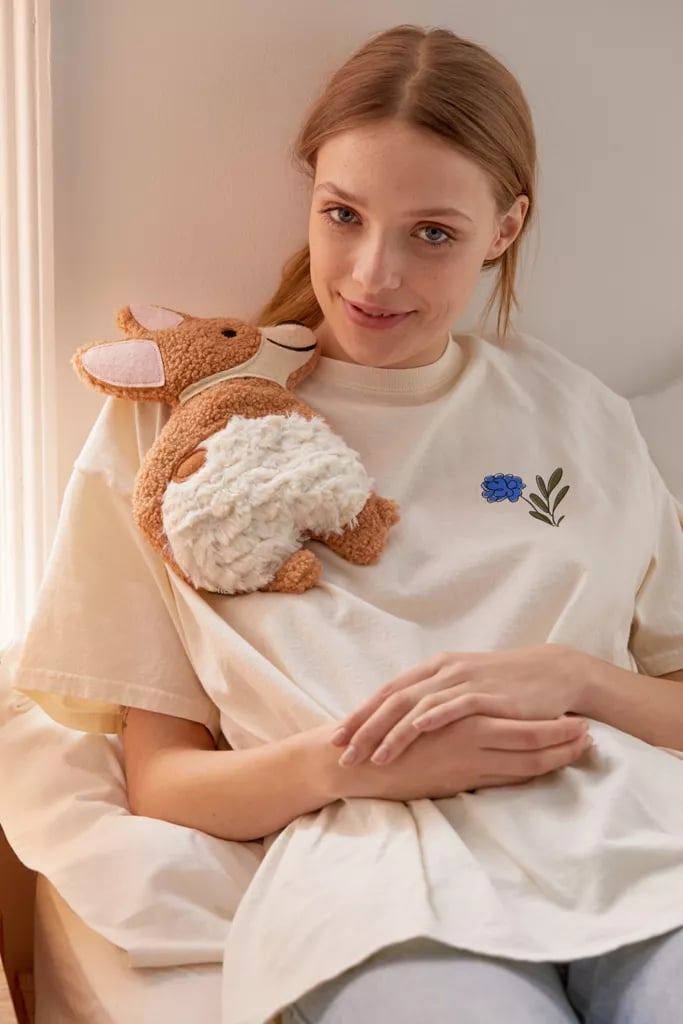 heatable corgi plush