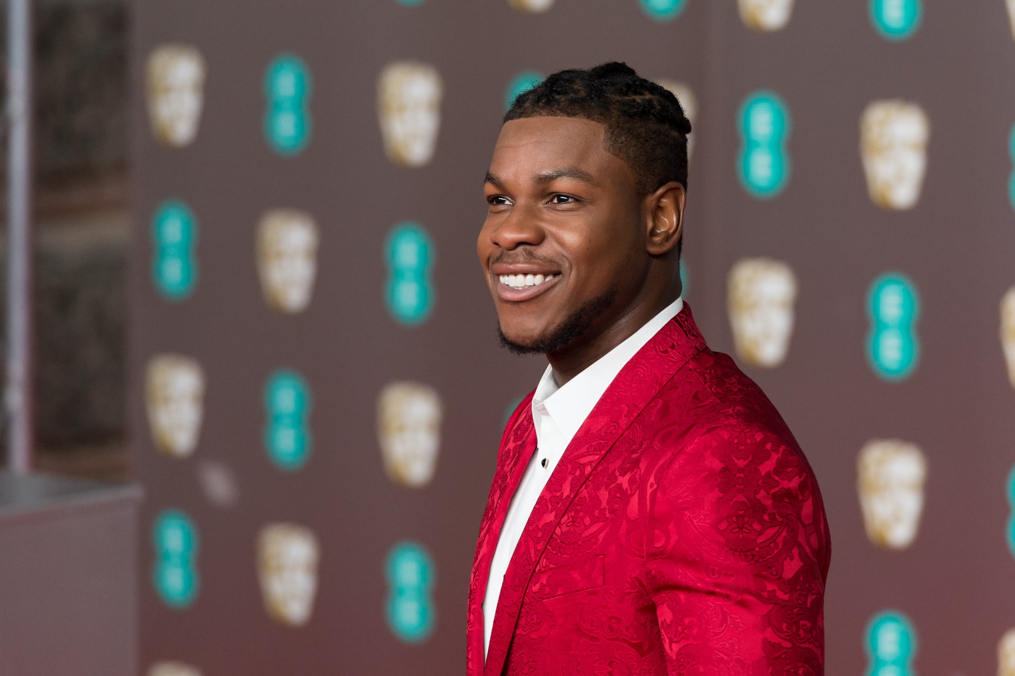 John Boyega attends the EE British Academy Film Awards ceremony at the Royal Albert Hall on 02 February, 2020 in London, England. (Photo by WIktor Szymanowicz/NurPhoto via Getty Images)