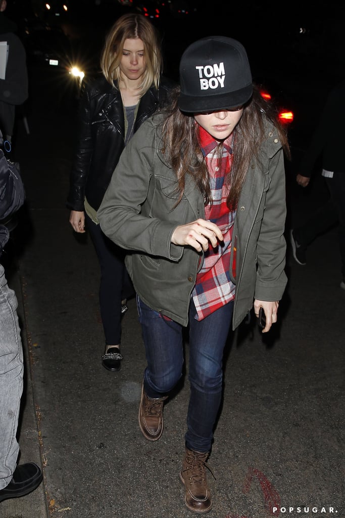 Kate Mara and Ellen Page at Chateau Marmont