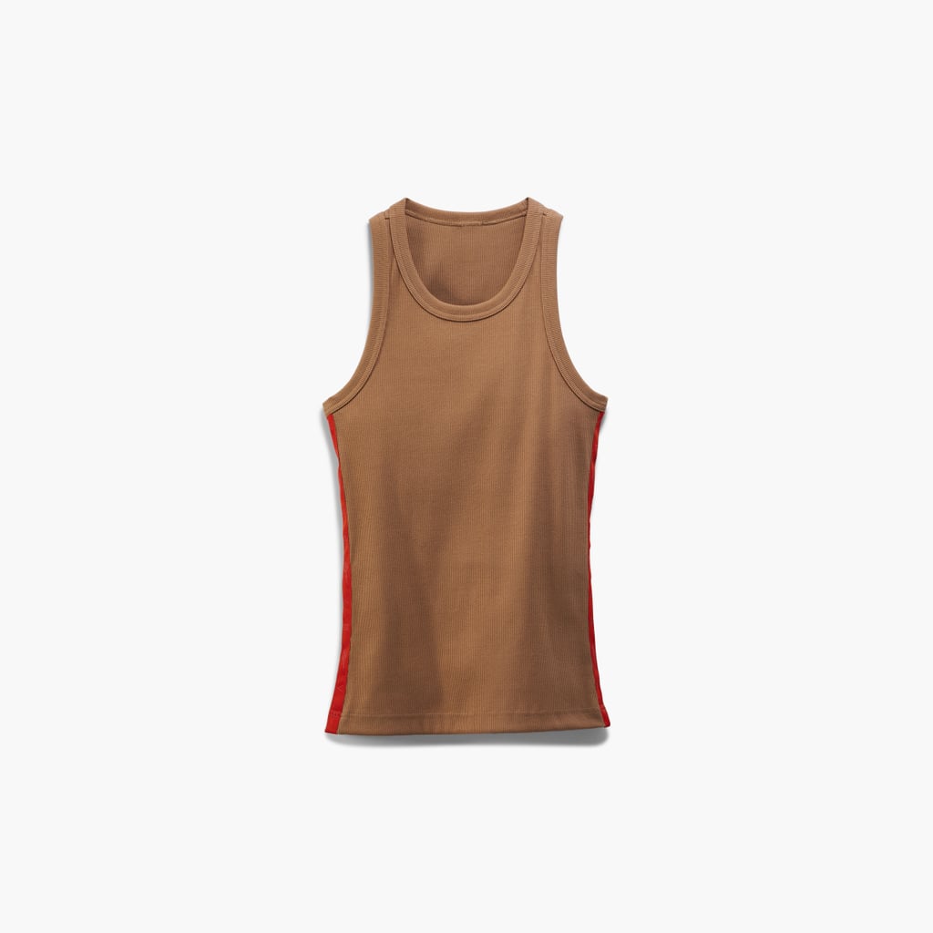 Reebok Victoria Beckham Rib Tank Top in Beige (£63)