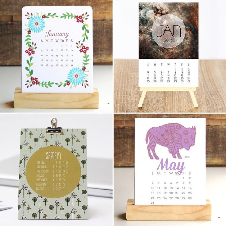 2015 Desk Calendars Popsugar Smart Living