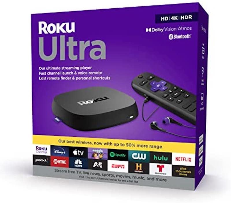 For Streaming: Roku Ultra Streaming Device