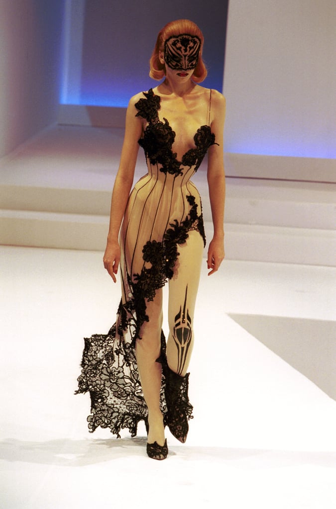 The 1999 Mugler Couture Dress on the Runway