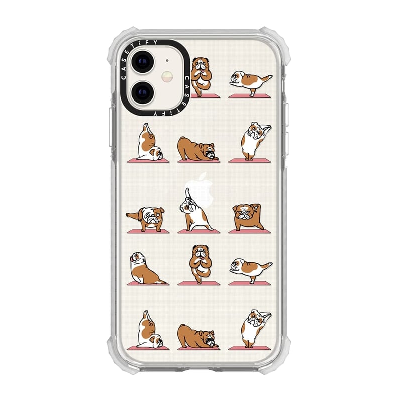 English Bulldog Yoga 2 Phone Case