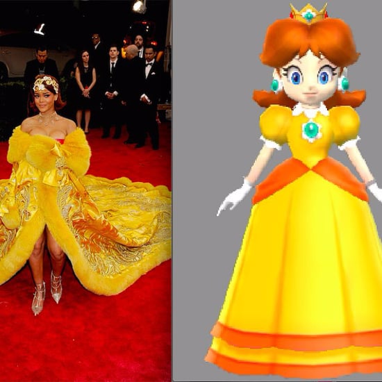 Rihanna Looking Like Mario Party Characters