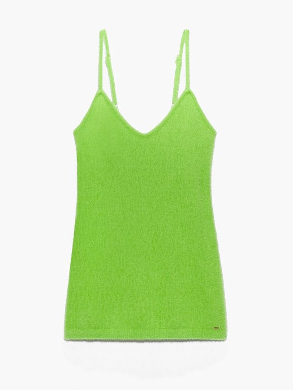 Savage X Fenty Fluff It Up Slip in Green