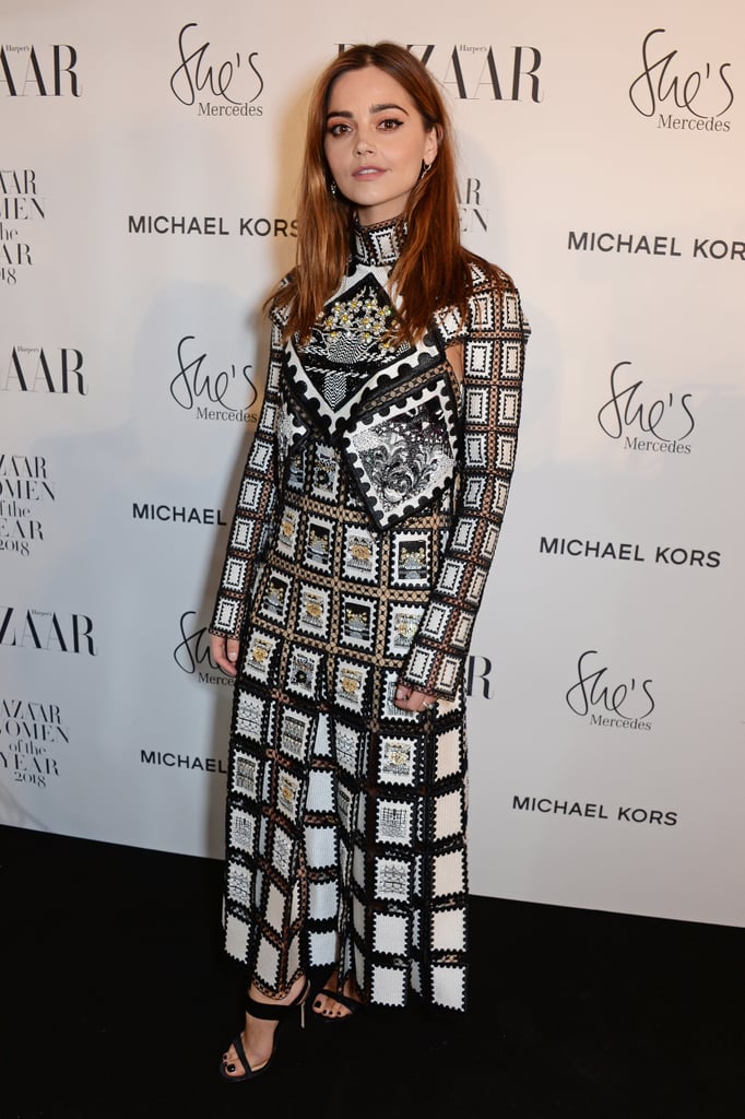 Jenna Coleman at the 2018 Harper's Bazaar Women of the Year Awards