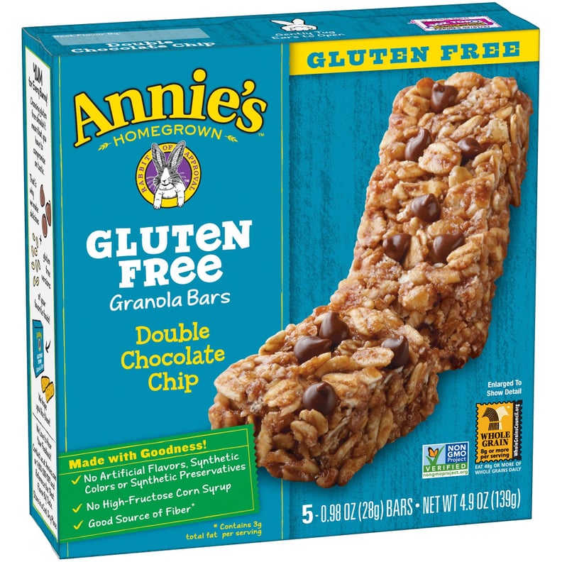 Annie's Homegrown Gluten Free Double Chocolate Chip Granola Bars