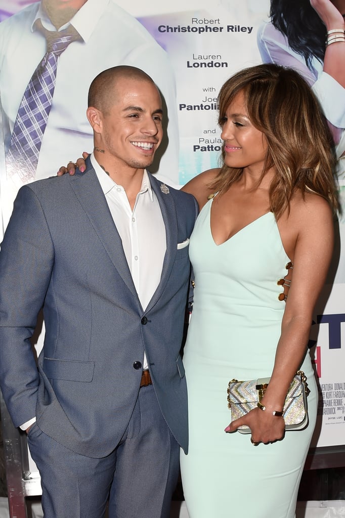 Jennifer Lopez and Casper Smart at The Perfect Match Event
