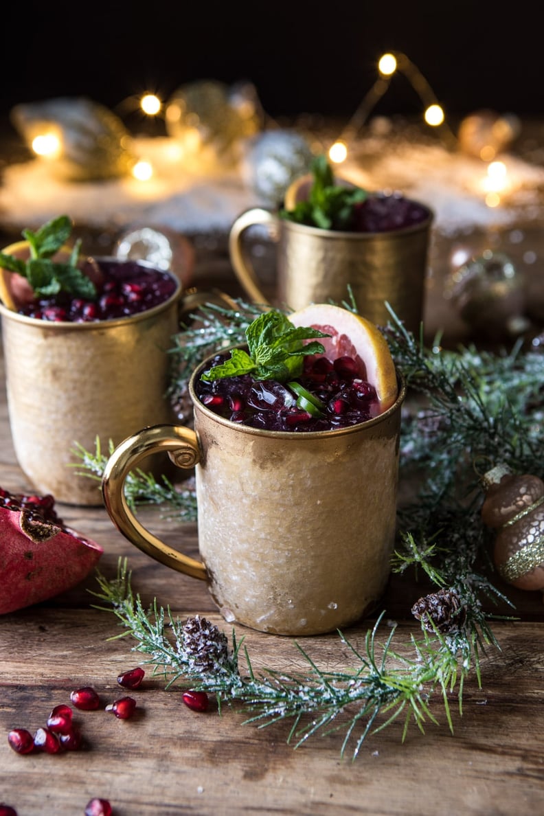 Spicy Pomegranate Moscow Mule