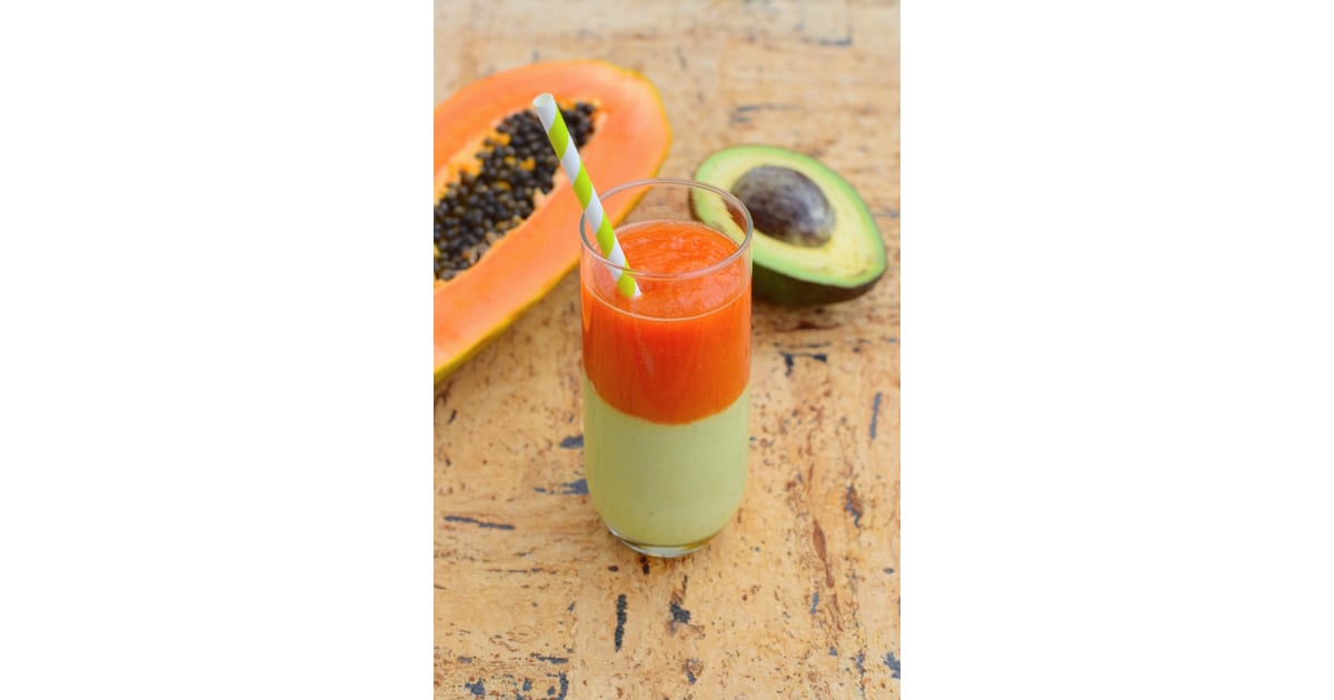 Papaya Avocado Smoothie Unique Papaya Recipes POPSUGAR Latina Photo 9