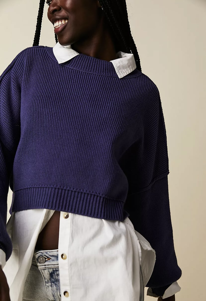 Women's Striped Long Sleeve Zip-Up Core Knit Shirt - Rock and Roll