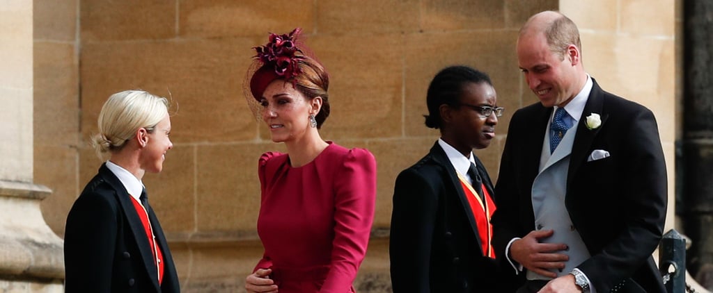 Kate Middleton and Prince William at Eugenie's Wedding