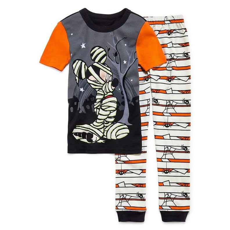 Mummy Mickey Glow-in-the-Dark Pajamas Set
