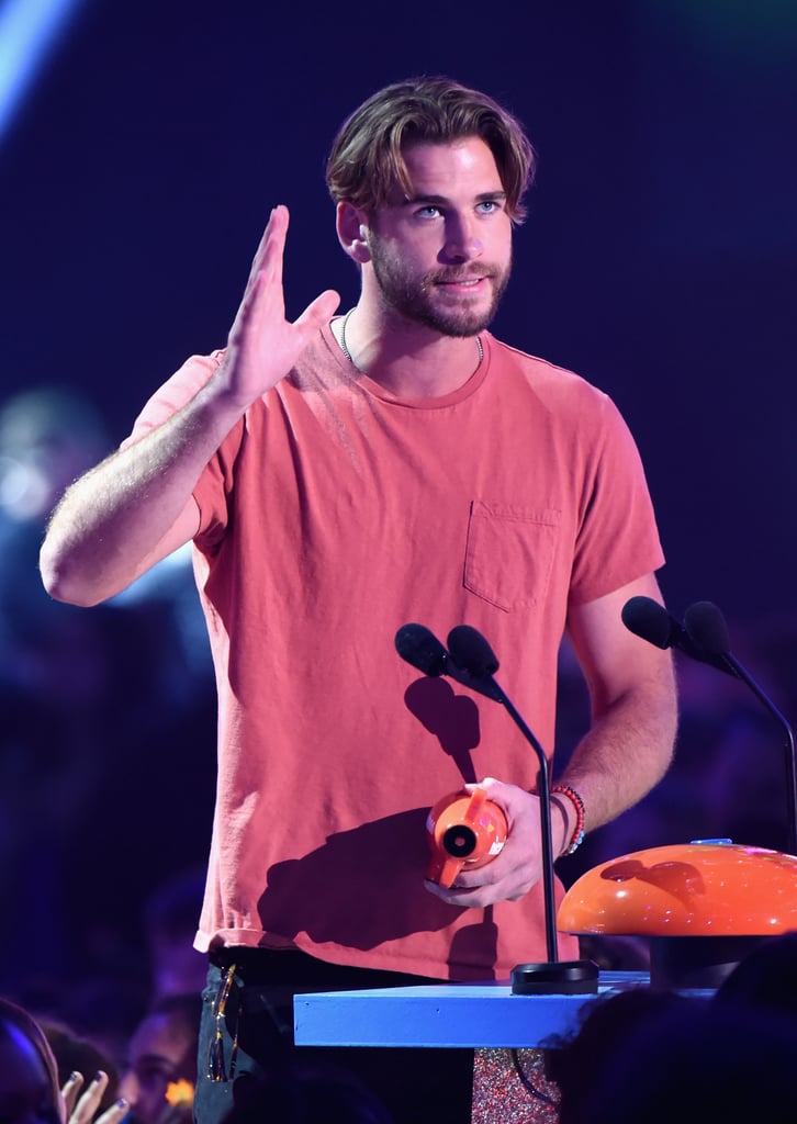 Liam Hemsworth at Kids' Choice Awards 2015