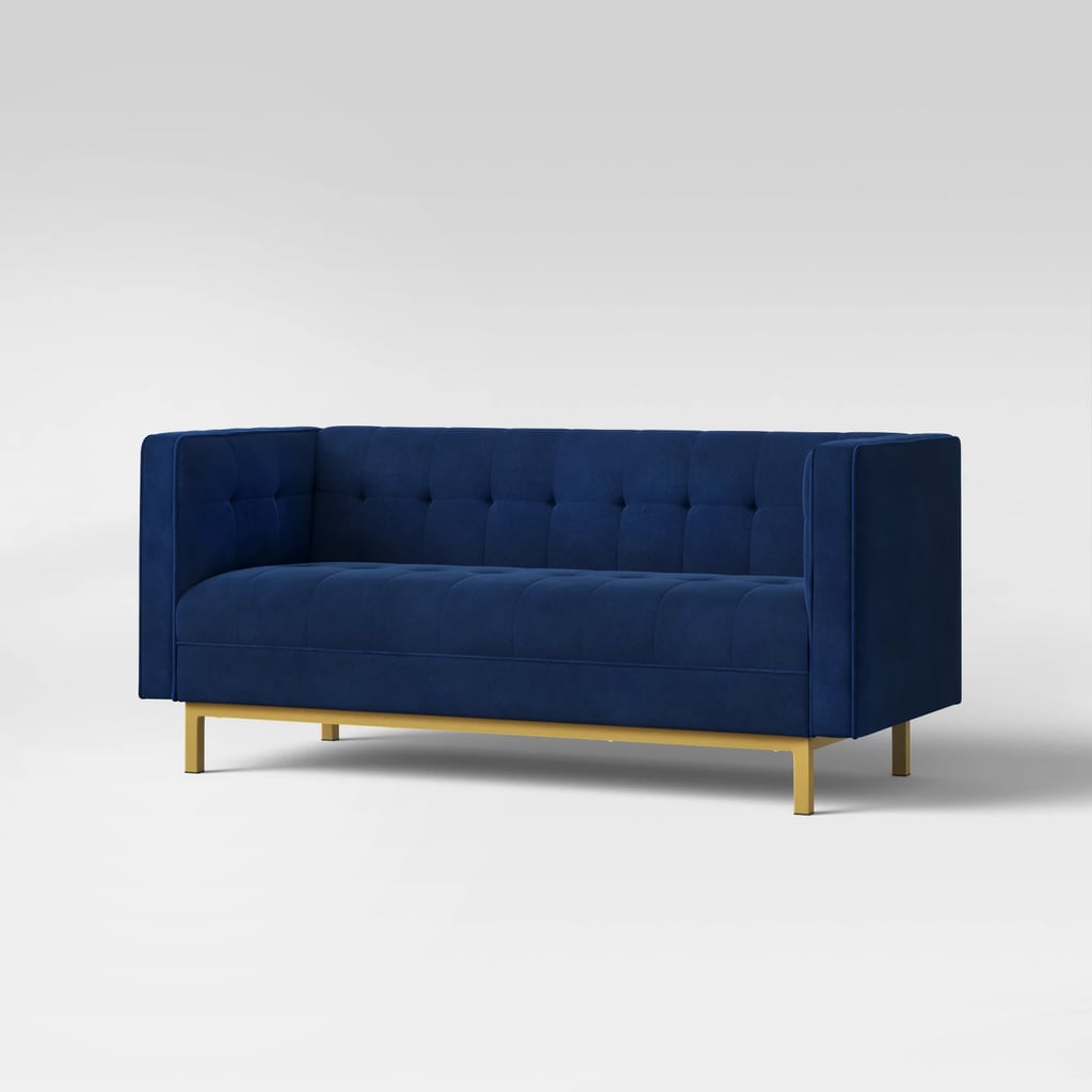 target blue couch