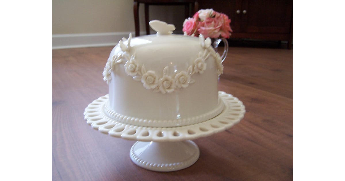 Etsy Find Dessert Please Cake Plate POPSUGAR Home