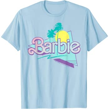 Barbie The Movie Logo T-Shirt L