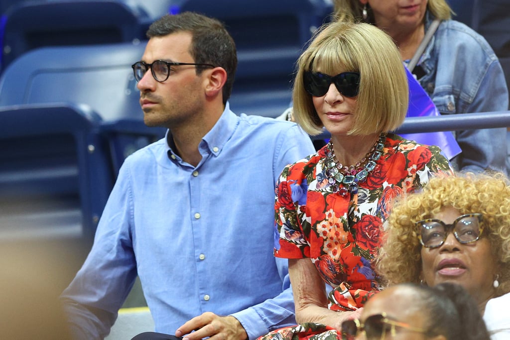 Anna Wintour on Aug. 29 at the US Open.