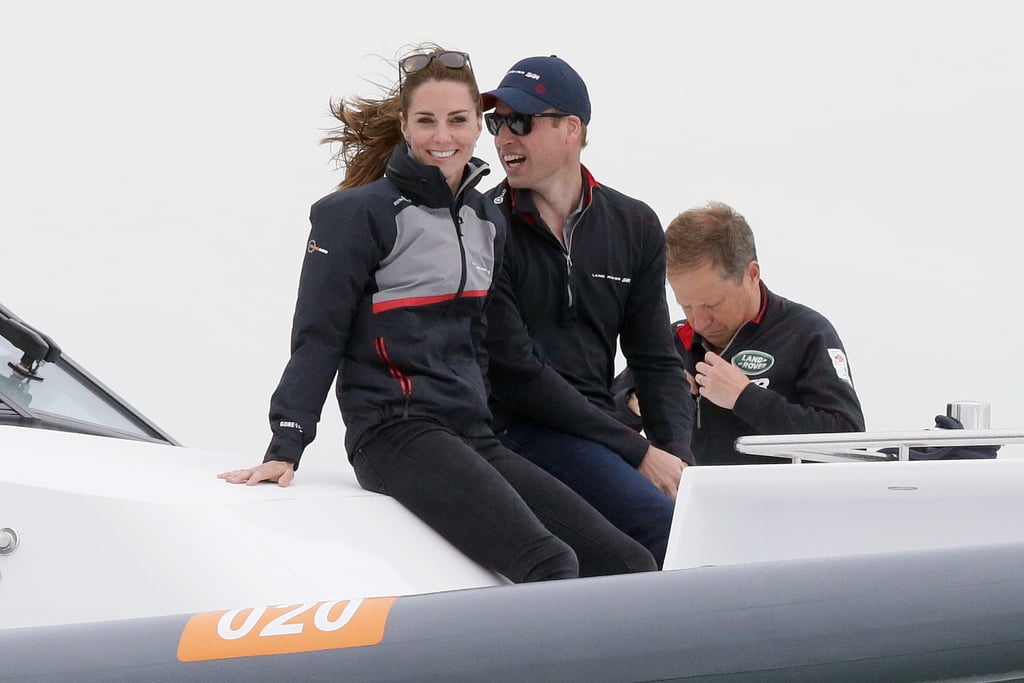 The duo looked as happy as can be as they watched the America's Cup World Series in England in July 2016.