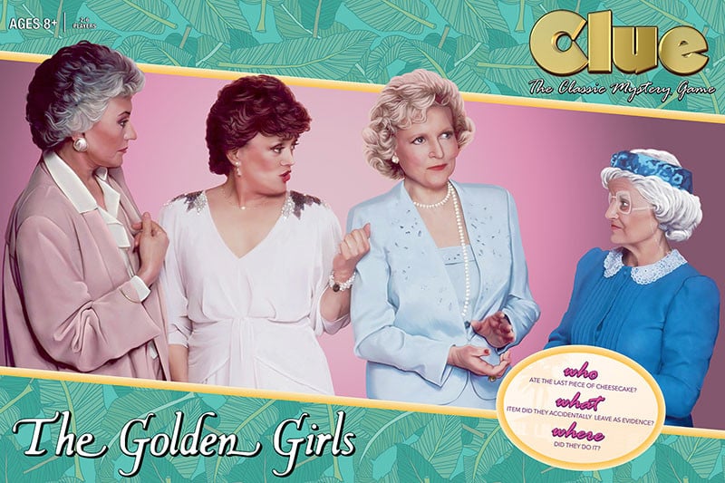 The Golden Girls Clue Board Game
