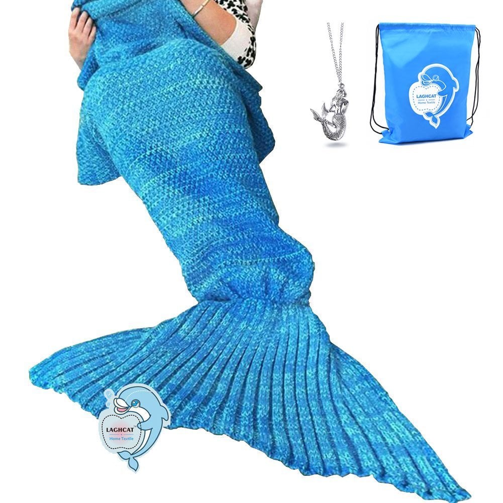 Laghcat Mermaid Tail Blanket
