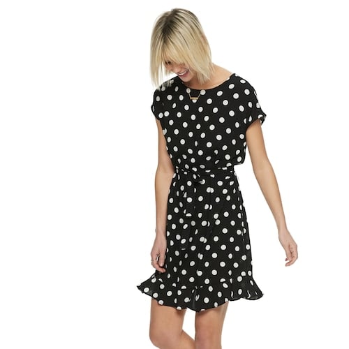 POPSUGAR Print Tie-Waist Dress