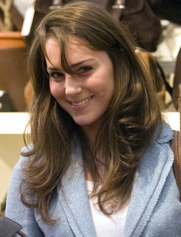 Kate Middleton Curtain Bangs