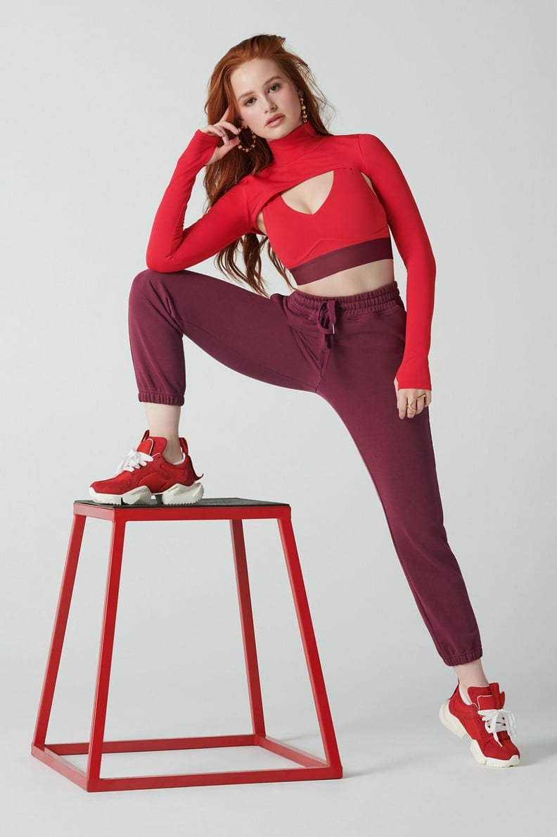 Fabletics x Madelaine Petsch Khloe Medium Impact Sports Bra and High-Waisted  PowerHold Legging, Madelaine Petsch's New Fabletics Collection Has Us  Ready For Spring