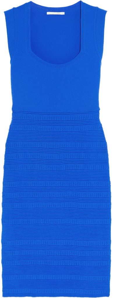 Antonio Berardi Stretch Knit Blue Body-Con Dress