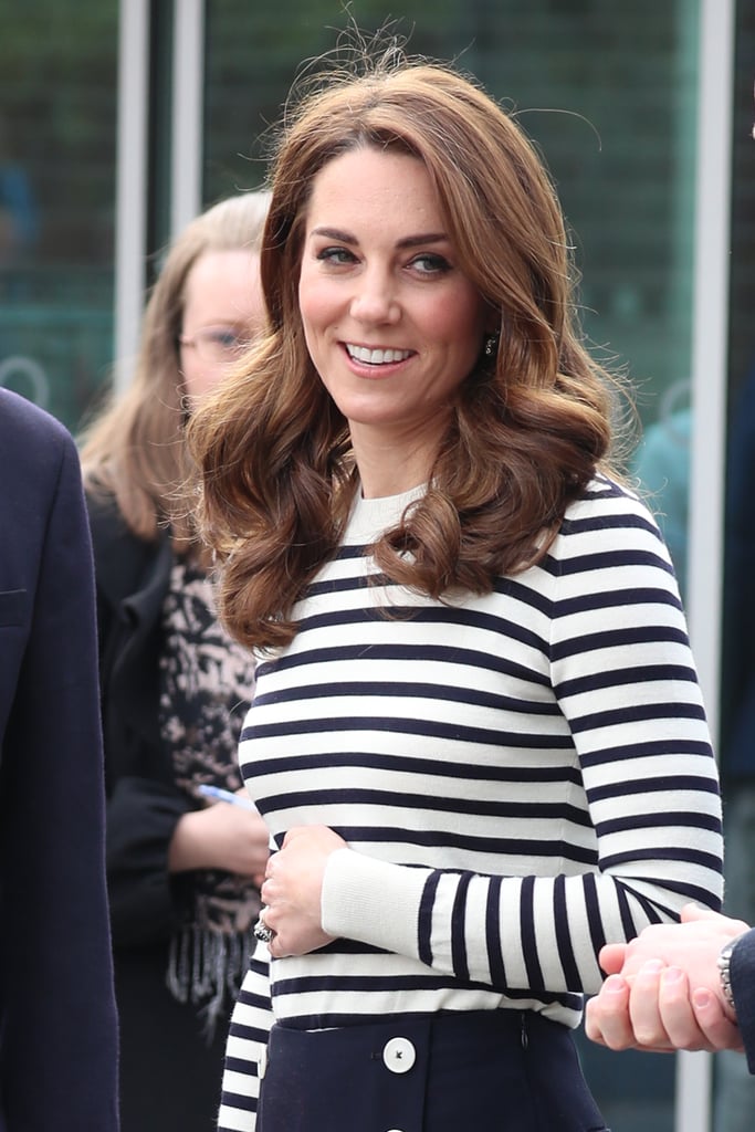 Kate Middleton Striped Shirt May 2019