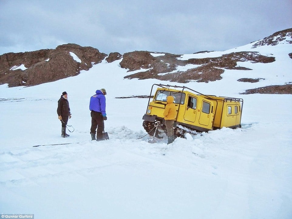 While traveling through Antarctica by carrier, Garfors and his guide got stuck in the ice, prompting his guide to pull out an ancient Nokia phone to call for help. “Solidarity is very strong in Antarctica," the guide said. "This is like a UN in miniature; everybody helps everybody."
