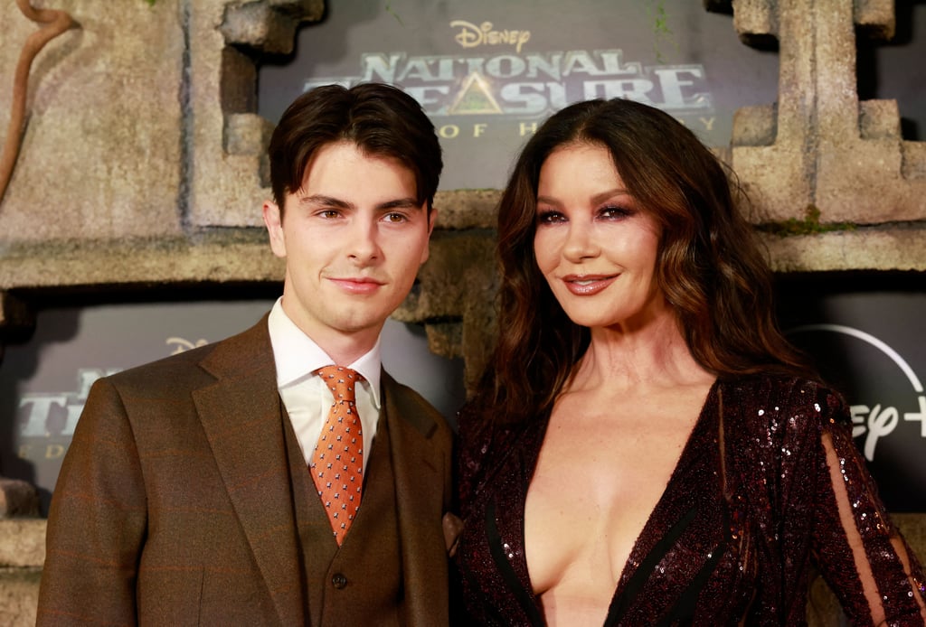 Catherine Zeta-Jones, Her Son at National Treasure Premiere