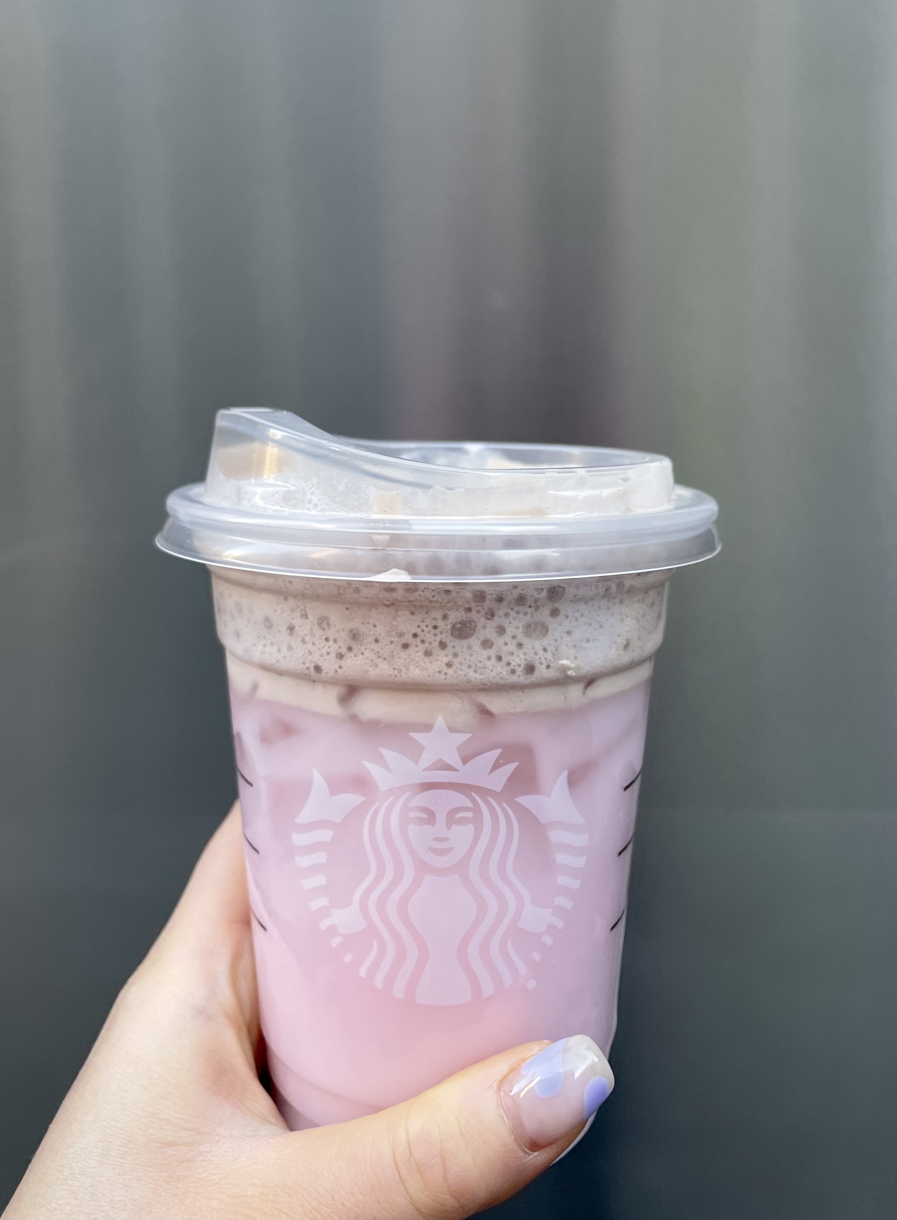 Iced Pink Drink Latte