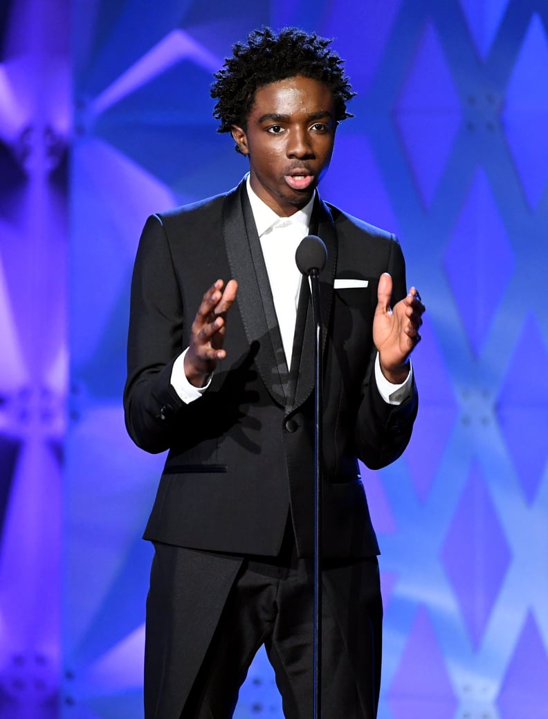 Caleb McLaughlin at the 2020 Critics' Choice Awards