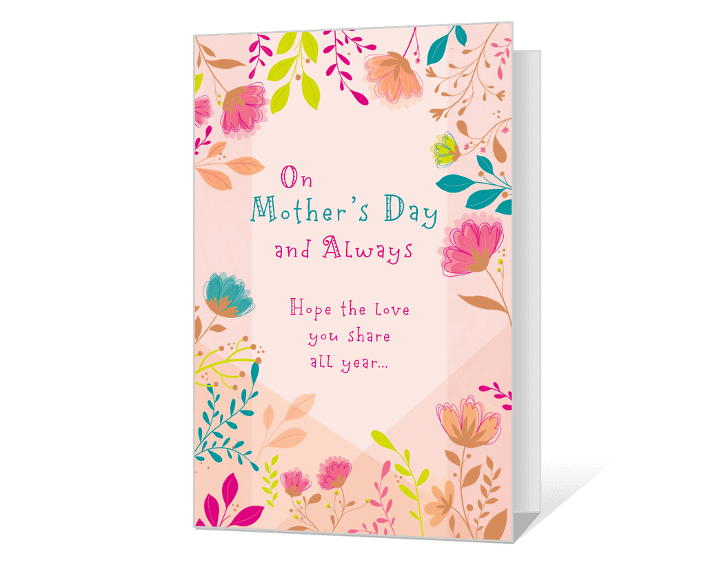 Free Printable Mothers Day Cards Popsugar Smart Living 