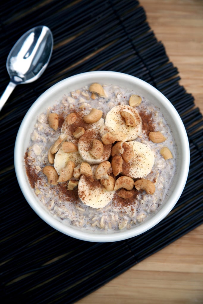 Banana Cashew Overnight Oats