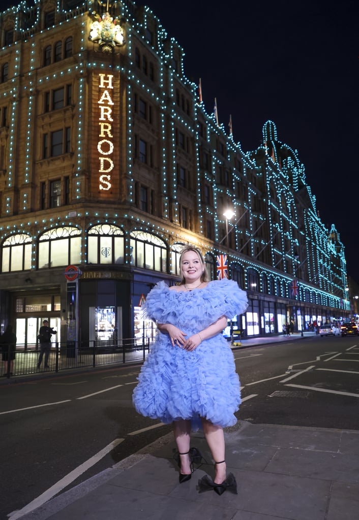 Nicola Coughlan Wows in Blue Tulle Dress