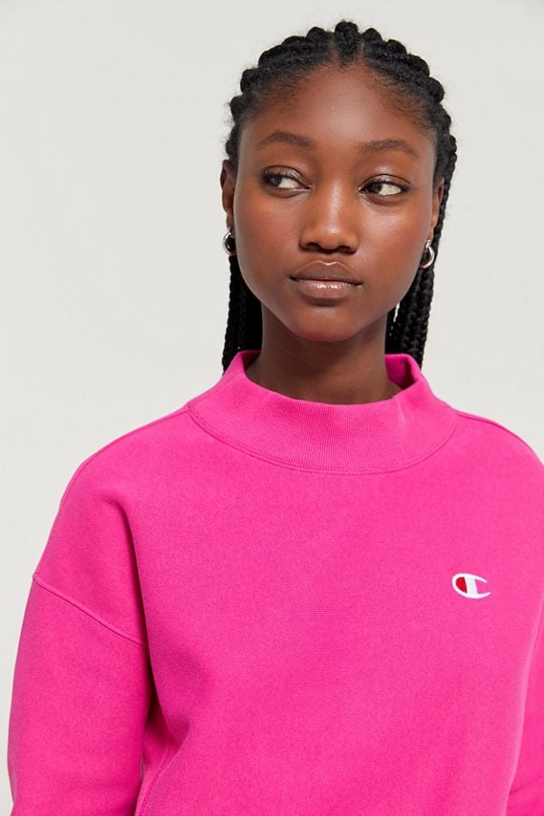 Champion UO Exclusive Reverse Weave Mock Neck Sweatshirt