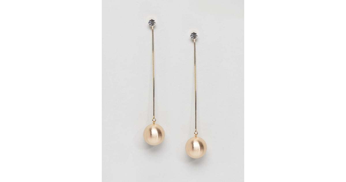 Ashiana Chunky Ball Drop Earrings Simple Earrings POPSUGAR Fashion
