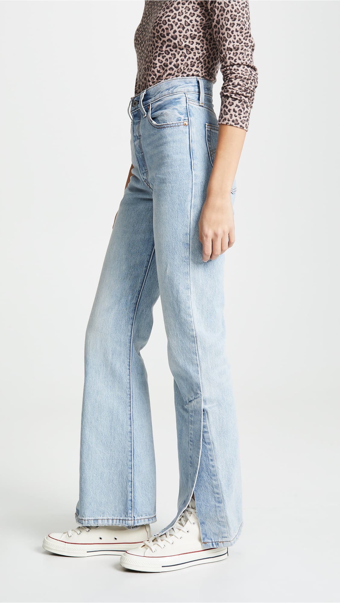 levi's flares womens