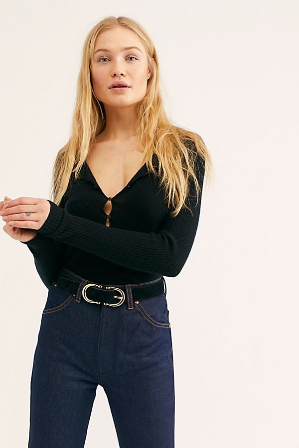 Free People Liquid Sugar Cashmere Henley