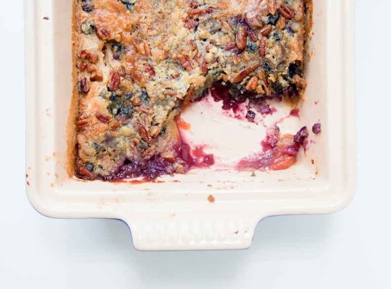 Peach Blueberry Dump Cake